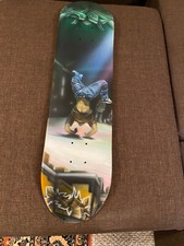 Custom airbrush skateboard by artist Mike Johnson