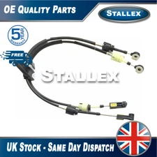 Stallex Gear Linkage Cables Set For Citroen Berlingo Peugeot Partner 1.6 Petrol