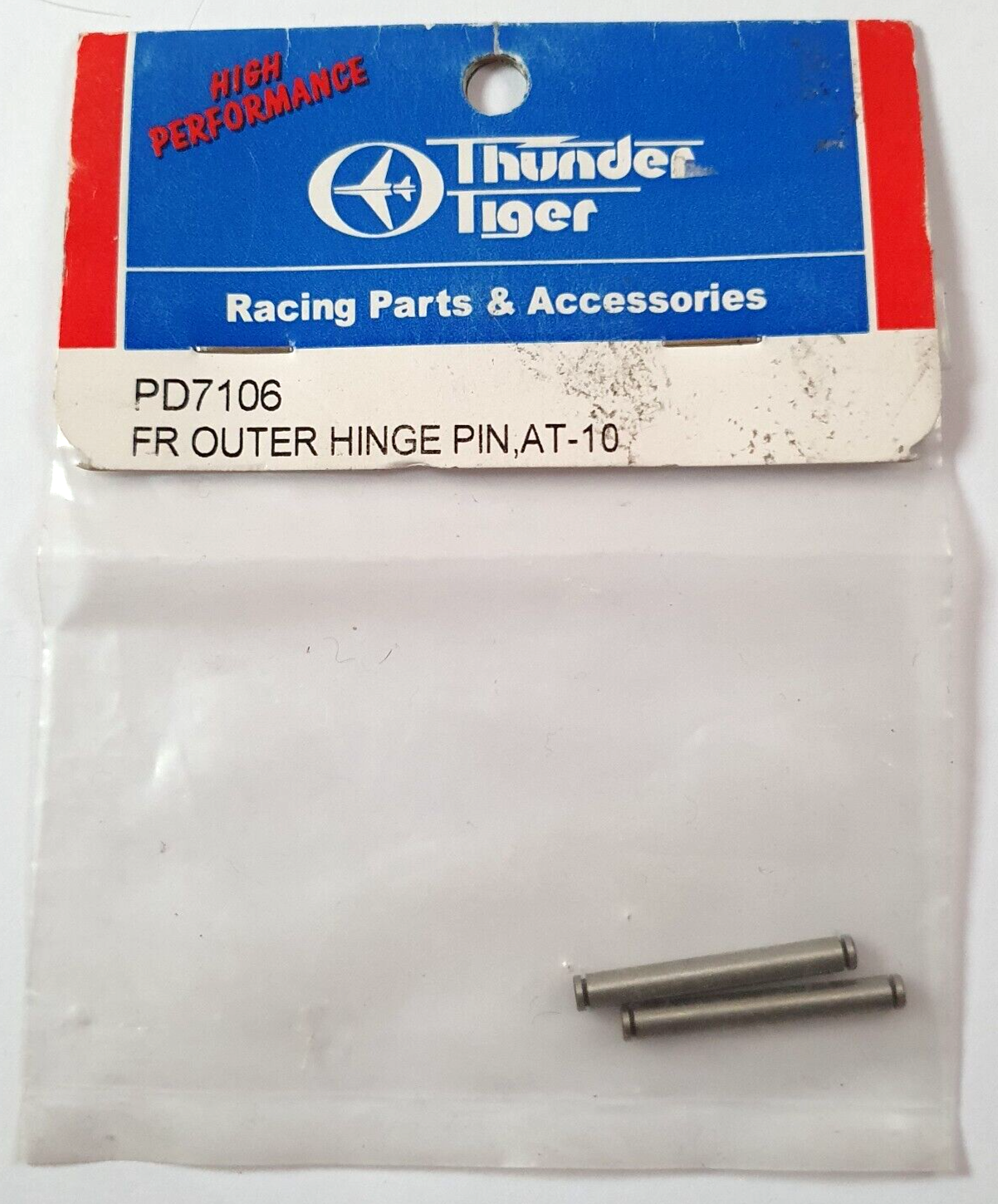 Fr Outer Hinge Pin Set  AT10 Thunder Tiger PD7106 Vintage RC Spares Parts