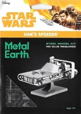Fascinations Metal Earth Solo Star Wars Han's Speeder 3D Steel Model Kit MMS413