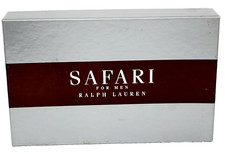 Safari For Men By Ralph Lauren 3 Pcs Set 4.2 oz EDT Spray, 2.5 oz A/Sh. Deod 2.5