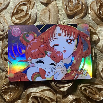 Chibi Chibi Sailor Moon Diamond ACG Goddess Girl Holo Anime Card Love Red