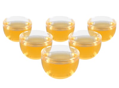tea4chill Tea Cup / Becher / Tasse / Tea-Cup Set 6-tlg. classic klar 120ml