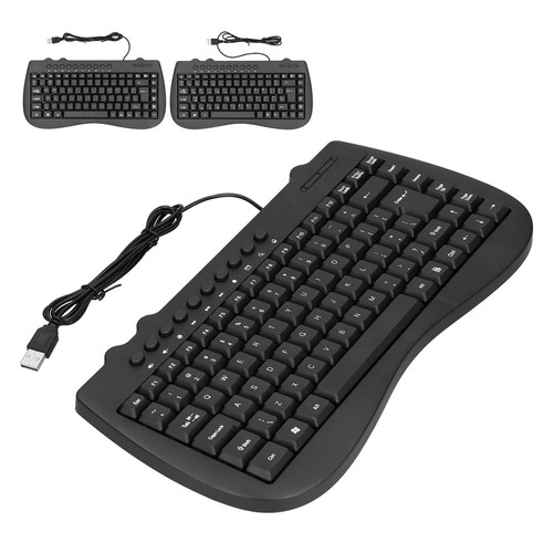 USB Keyboard Plastic 87 Keys KB‑301B Keypads General Ergonomically C BST - Picture 8 of 28