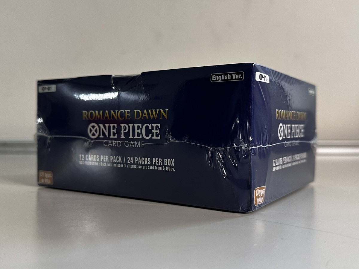 One Piece! Romance Dawn Booster Box OP-01 - White Bottom - Sealed - Mint | eBay One Piece! Romance Dawn Booster Box OP-01 - White Bottom - Sealed - Mint | eBay