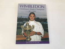WIMBLEDON GENTLEMENS SINGLES CHAMPIONS 1877 - 2005 BOOK