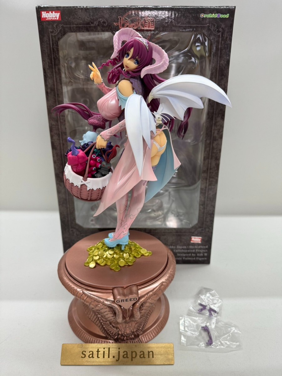 Orchid Seed The Seven Deadly Sins Statue Greed Mammon Faint Pink