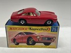 Matchbox Lesney Superfast MB75 Red Ferrari Berlinetta w/G Box