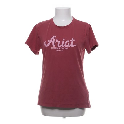 Ariat, T-shirt, Größe: M, Rot, Baumwolle/Elasthan, Print, Damen #IYi