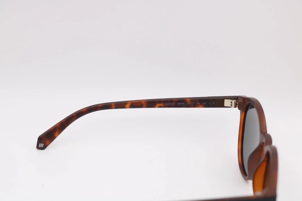 Круглые поляризованные солнцезащитные очки Polaroid Pld6034/S N9Pmatt Havana/коричневые 51-21-145 - Изображение 4 из 4