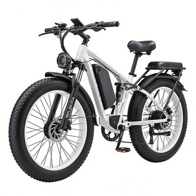 E-Mountainbike 3200W Doppelmotor E-Bike 52V/26AH Elektrofahrrad  26'' Pedelec