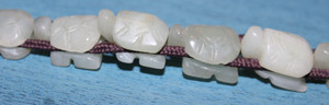 Jade 8 Turtles Carvings Natural Gemstone Art Statues Pale Green Bead Figurine