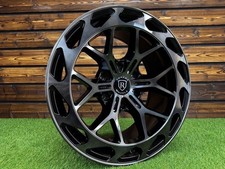 4x R20 Zoll 6x139.7 Rohana RFX19 Alufelgen Gloss Black Tinted Multi Spoke