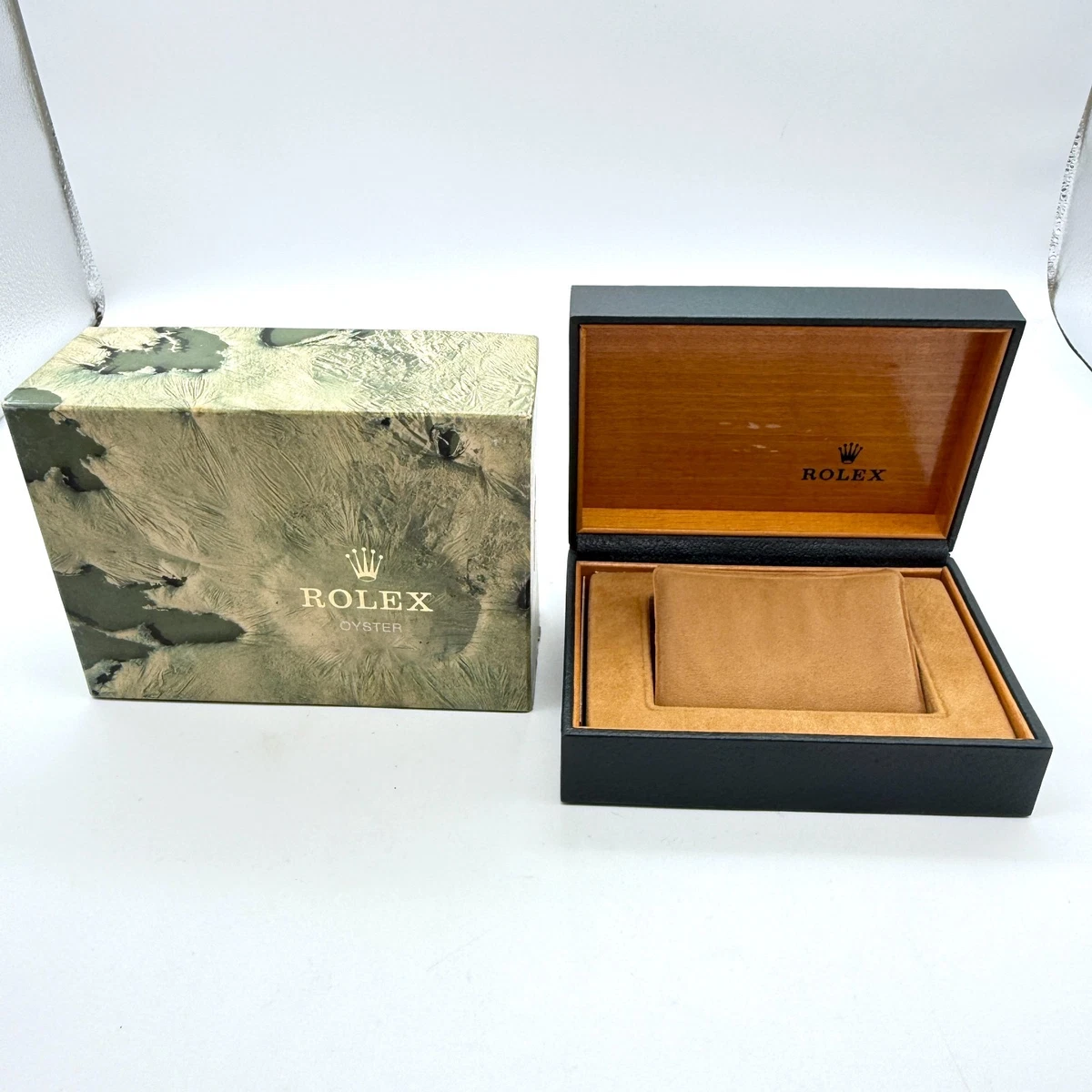 劳力士木质手表盒、表壳与上链器| eBay