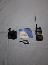Digital Handheld Radio Scanner Fire Police VHF FM EMS Ham 2 Way Transceiver Dual