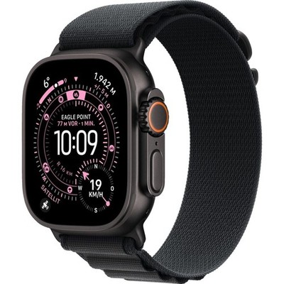 Apple Watch Ultra 3 GPS + Cellular 49 Smartwatch Schwarz (165-210 mm) Polyester