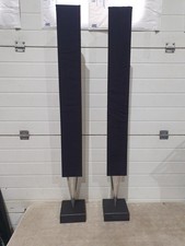 Bang & Olufsen BeoLab 8000 Active Floorstanding Speakers - Pair Black/Silver
