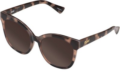QUAY It's My Way Women CatEye Polarized Sunglasses Black Tortoise 59mm 10 OPTION