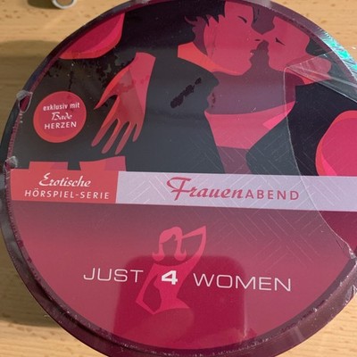 Just 4 Women (Erotische Hörspiel-Serie) (1) Frauenabend  [CD] in Metallbox&Herz