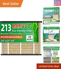 213 Bamboo Fiber Air Filter MERV 13 for AprilAire – Biodegradable & Effective
