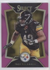 2014 Panini Select Fuchsia Prizm 111/199 Troy Polamalu #72 HOF 0bt4