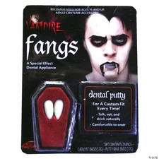 Vampire Fangs Makeup Fun World One size