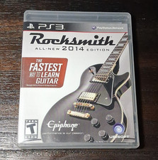 Rocksmith 2014 Edition (PlayStation 3) Manuals Included