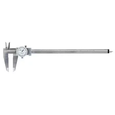 Tesa Brown & Sharpe 00589046 Dial Caliper, Stainless Steel, White