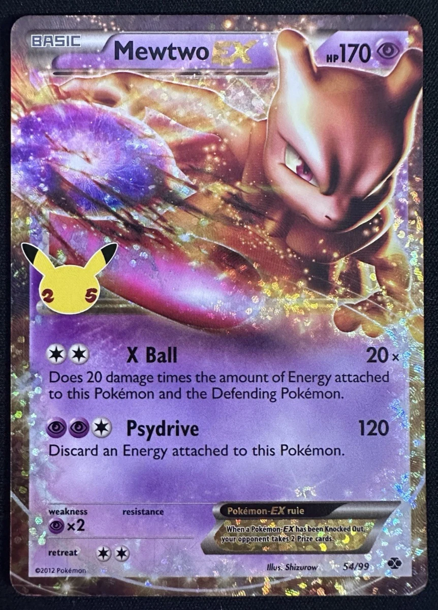 Mewtwo ex 54/99 Celebrations: Classic Collection for sale | eBay