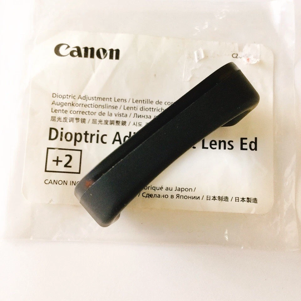 Canon +2.0 Dioptric Adjustment Eyepiece Lens Ed for EOS 3, 5, 33, 30, 50e,55 - Image 2 of 4