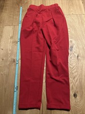 Stradivarius Damen Hosen Größe XS Rot Bundf...