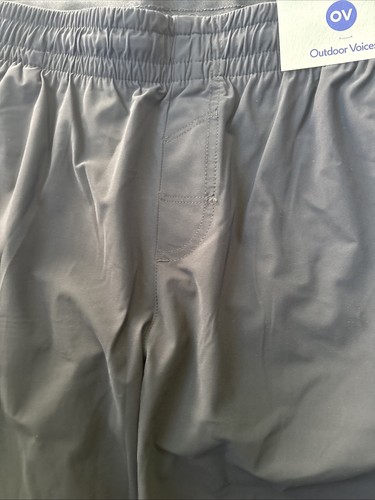 Pantalone Uomo Outdoor Voices Hiflex Nero Beauty Ov61402 Taglia Large Nuovo con etichette - Foto 3 di 7