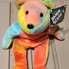Salvino's Ken Griffey Jr. 24 Tie-Dye Bear 1998 Ages 3 and Up 3-4 4-7 8-11 Years