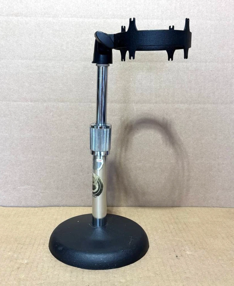 Atlas Sound Adjustable Microphone Stand with Shure Microphone Clip - Image 2 of 4