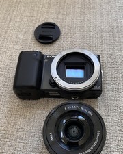 Sony Alpha NEX-5 14.2MP Mirrorless Digital Camera SELP 16-50mm Lens 16GB SD