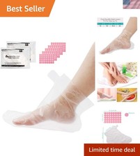 200 Count Professional Grade Paraffin Wax Foot Liners - Easy to Use, Safe Design