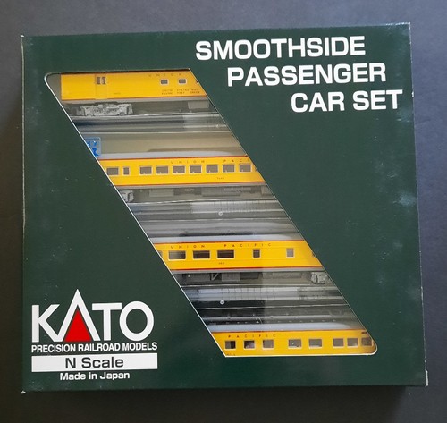 KATO #106-1002 N-SCALE UNION PACIFIC GLATTE SEITE PASSAGIER SET A#2 - BRANDNEU. | Zustand: New