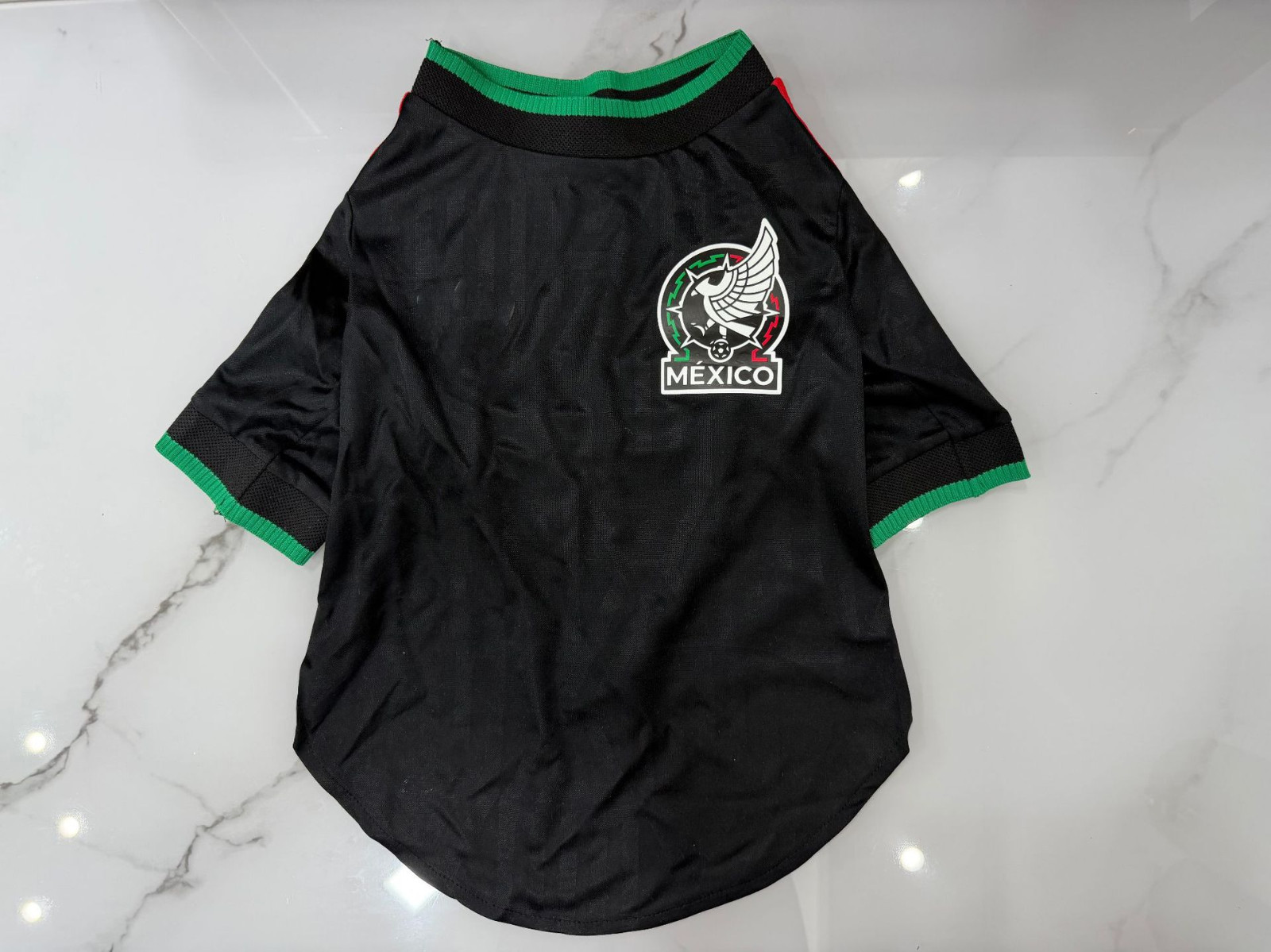 Mexico Soccer Jersey Pet Clothes Dog Shirt
