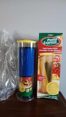 Pasta Express Cooker Pasta Maker Container Fast Easy As Seen On TV Vintage 2005