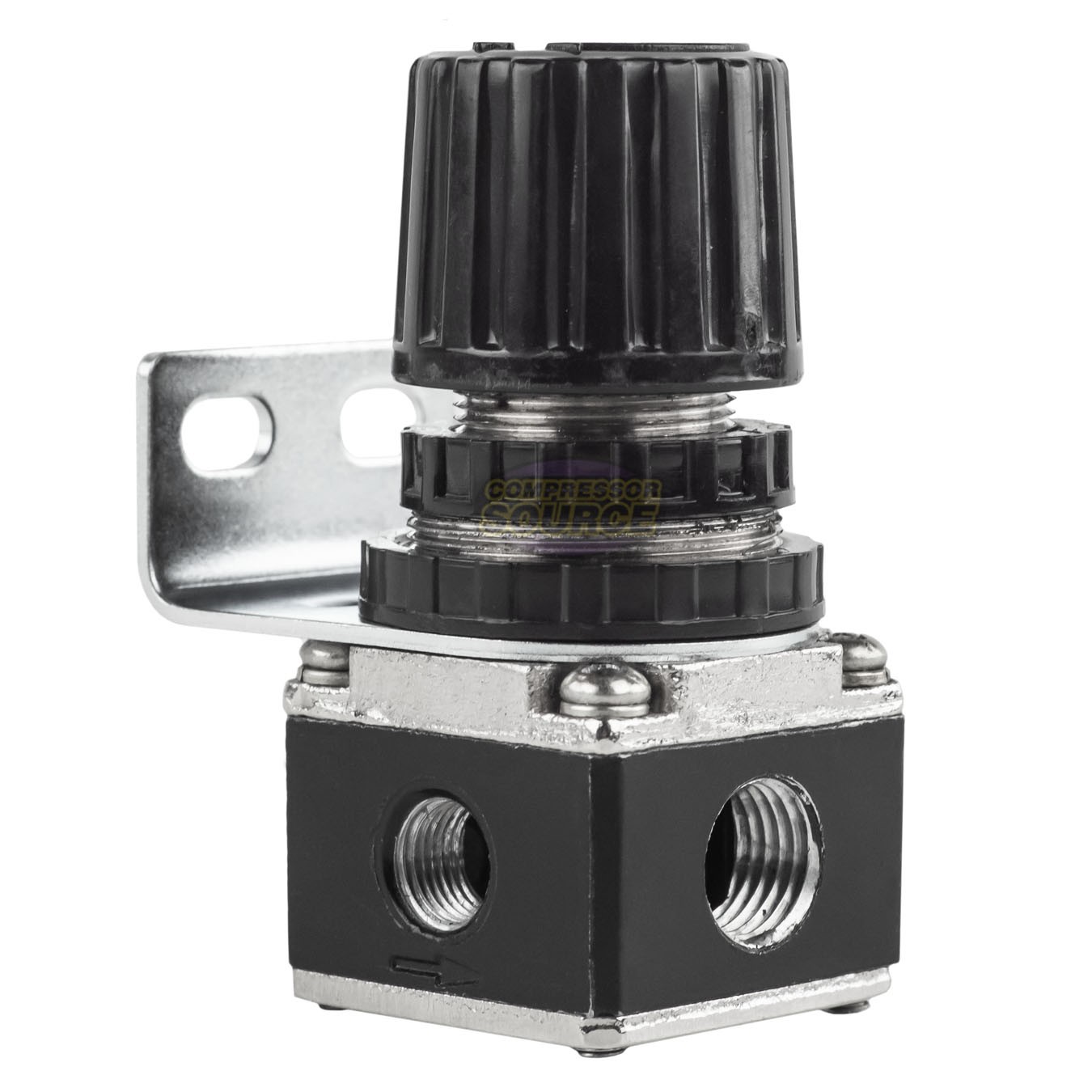 In Line Compressed Air Regulator Mini Wall Bracket R152