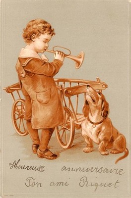 Dachshund Dachshund Teckel dogs dogs Chiens Cani child floete pram