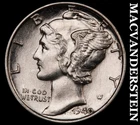 1940 Silver Mercury Dime - Scarce  High Grade  Lustrous  No Reserve  #i6831