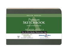 Stillman  Birn Delta Series Softcover Sketchbook 8.5" x 5.5" 270 GSM Ivory