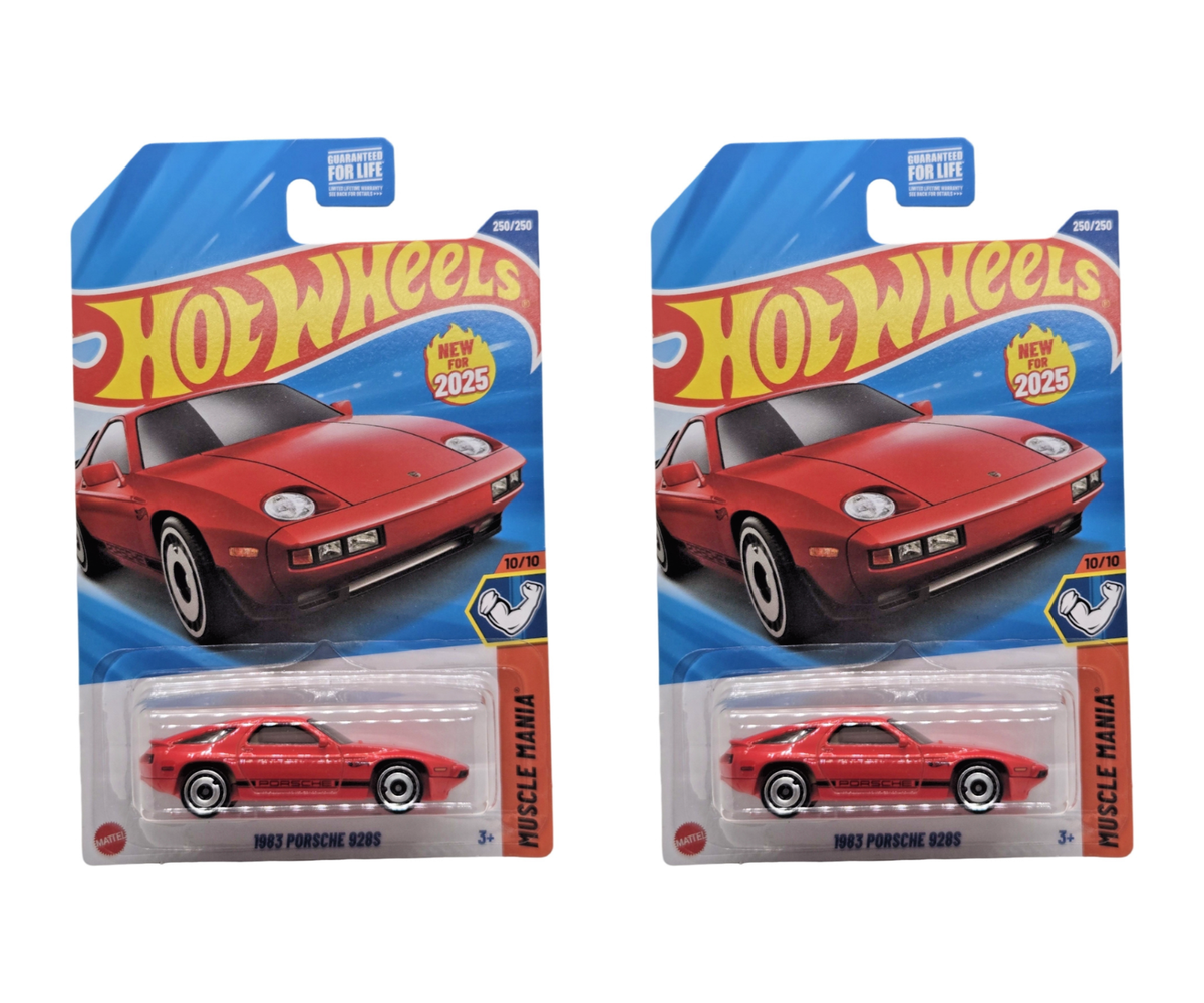 2025 Hot Wheels 1983 Porsche 928S #250 Red - Set of 2 | eBay