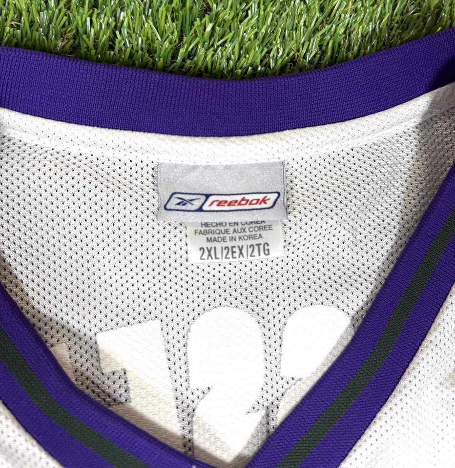 Milwaukee Bucks Sam Cassell Jersey Mens 2XL White NBA #10 Reebok 2000s - Image 3 of 4