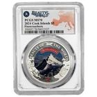 2024 $5 Switzerland Finsteraarhorn Beauty of the World PCGS MS70