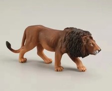 Lion Wildlife Animal Figure Toy PVC Doll Small Figurine Birthday Gifts