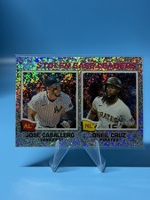 2026 Topps Heritage Jose Caballero Oneil Cruz Chrome Silver Sparkle Stolen Base