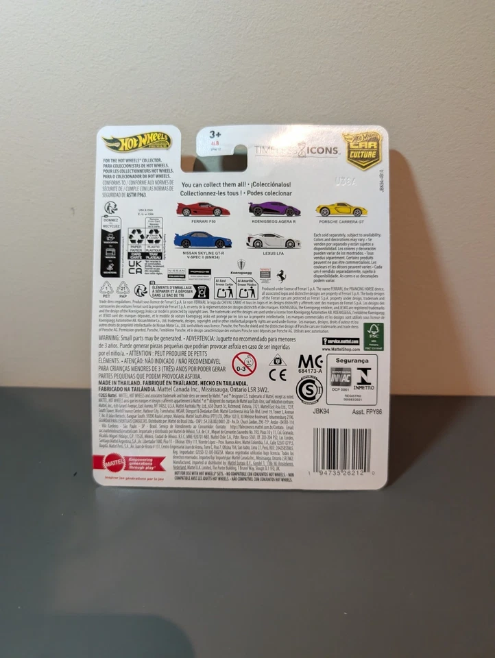 Hot Wheels 2025 Timeless Icons - V-Spec II Nissan Skyline GT-R R34 - 0/5 CHASE - image 3 of 3