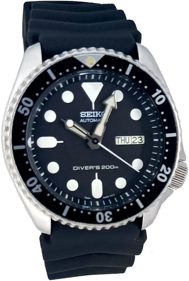 Vintage SEIKO diver SKX007 Genuine "Timeworn" dial, 7S26-0020 case & movement - Image 4 of 4